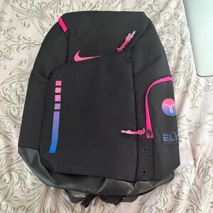Nike Hoops Elite Pro 32L Basketball Backpack Black Pink Blue NWT